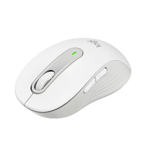 Logitech Signature M650 Kabellose Maus - Leise Klicks und Anpassbare Seitentasten - Sonstiges Handyzubehör mit 24 Monaten Batterielebensdauer, ideal für komfortables Arbeiten und leises Klickgeräusch – perfekt für Büro und Home Office.