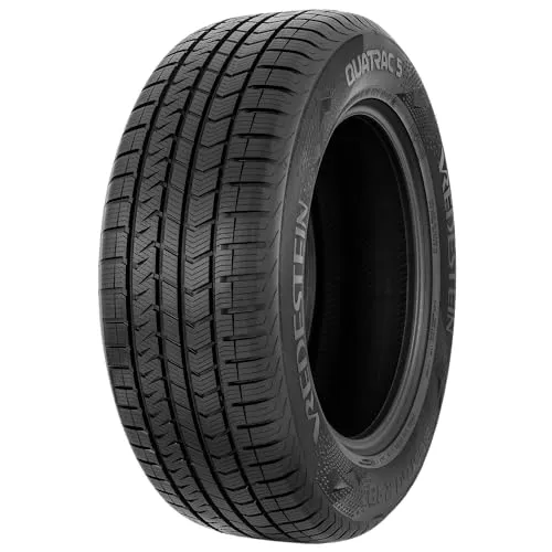 Vredestein QuaTrac 5 195/55 R16 91V XL M+S Ganzjahresreifen - Ganzjahresreifen für PKWs mit ausgezeichneten Nasshaftungseigenschaften (Klasse C) und Eisgriffigkeit. Ideal für sicheres Fahren bei jedem Wetter.