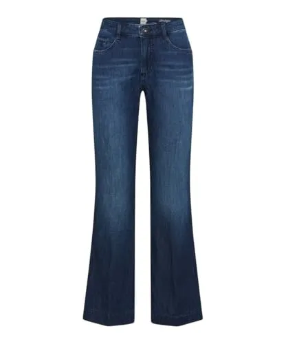 BRAX Damen Style Mary S Ultralight Denim Jeans - Trendige Five-Pocket-Jeans im Regular Bootcut für einen lässigen Look. Der leichte Ultralight Denim sorgt für ein angenehmes Tragegefühl und eine optimale Feuchtigkeitsregulierung – ideal für warme Tage.