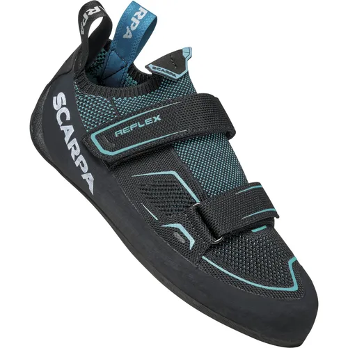 Scarpa Reflex V Women black/ceramic (40,5) - Hochwertige Kletterschuhe für Damen - Kletterschuhe für Damen, ideal für präzises Klettern und besten Halt mit innovativer Sohle für optimale Performance.