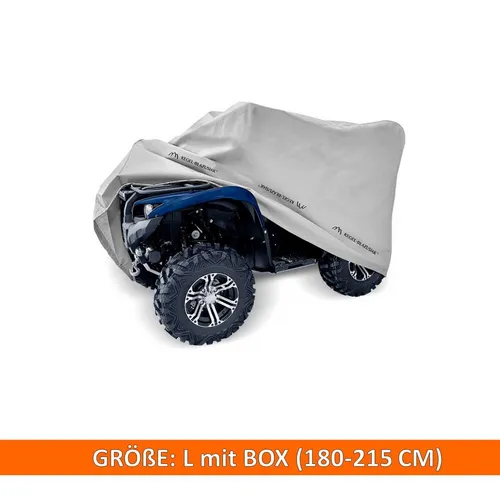 Quad Abdeckplane Quadgarage Abdeckung L mit BOX 180-215cm Wasserdicht Outdoor