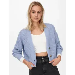 ONLY ONLCAROLSPRING L/S Cardigan KNT - Strickjacke für Damen mit tief angesetzten Schultern, gerippten Ärmelbündchen und eleganter Knopfleiste für einen lässigen Look.