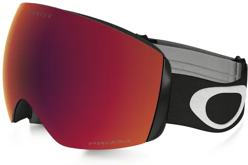 Oakley Flight Deck OO7064 39 - Premium Skibrille in Schwarz XM - Wintersport-Brillen mit großem Sichtfeld und Anti-Beschlag-Beschichtung für optimale Sicht bei jedem Wetter.