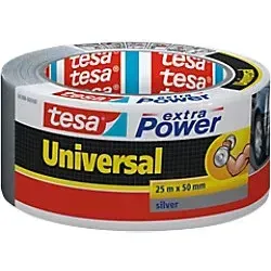 tesa Klebeband Amerikanisches Klebeband 25 m x 50 mm – vielseitig einsetzbar und ideal für Bastel- und Reparaturprojekte -