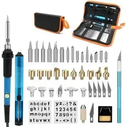 Professionelles Lötkolbenset für Brandmalerei Lötset Holzarbeit - PYROPEN