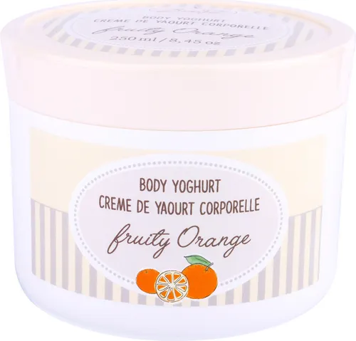 Badefee Body Yoghurt Creme fruitly Orange 250 ml in orange von Badefee