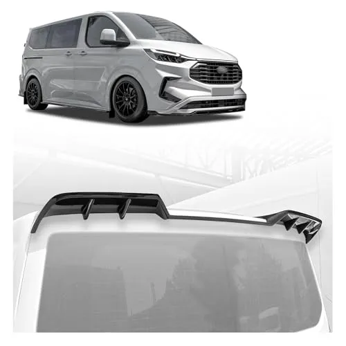 CHROMEMASTER | Dachspoiler Heckspoiler Kompatibel mit Ford Tourneo Custom 2023+; Auto Zubehör