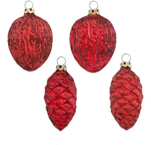 Thüringer Glasdesign Weihnachtsbaumkugel Formen 