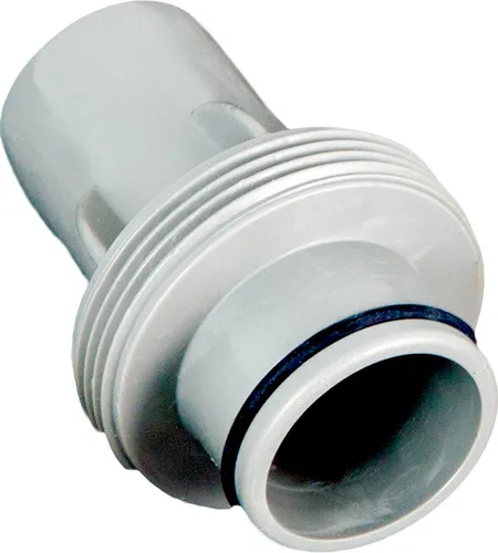 Bestway® Ersatzteil Schlauchadapter (grau / Ø 38 mm) für Sandfilteranlagen / Filterpumpen und Pools