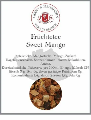 Früchtetee Sweet Mango 1kg