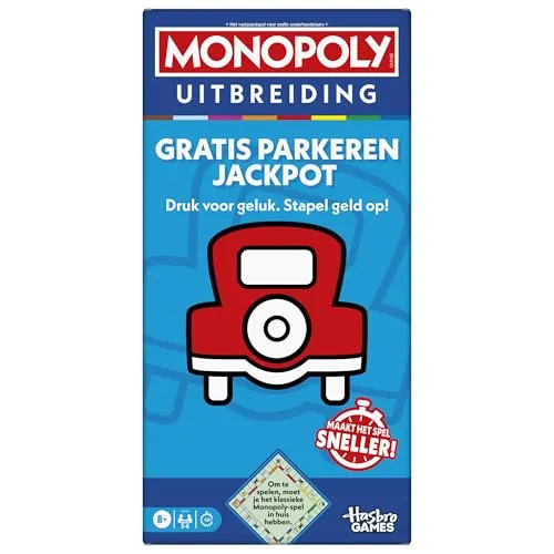 Monopoly, Extension Kostenloser Park (klassisches Monopoly-Spiel zum Spielen erforderlich) – Niederländische Version
