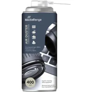 MediaRange Druckluftspray MR724, brennbar, mit Sprührohr, 400ml