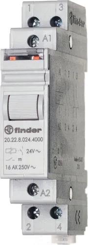 Finder Stromstoßschalter für DIN-Schiene 20.22.8.230.4000