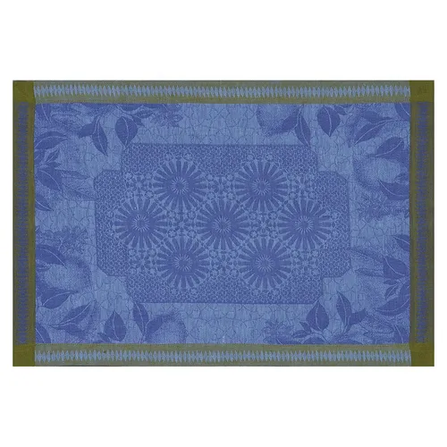 Le Jacquard Français Tischsets 2er Set Jardin De Orient - Elegante Tischsets aus 100% Leinen, jacquard-gewebt und fleckabweisend. Ideal für stilvolle Tischdekorationen, hergestellt in Frankreich.