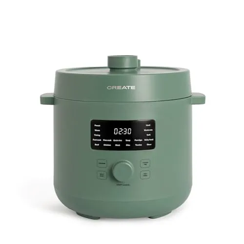CREATE Elektrischer Schnellkochtopf 6 l in Grün