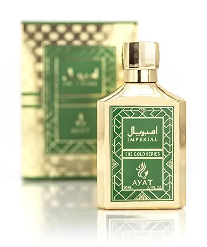 AYAT PERFUMES – Eau de Parfum The Gold Series – Imperial 100 ml - Eau de Parfum für Damen, ein sinnlicher orientalischer Duft aus Dubai mit edlen Noten von Rose, Oud und Amber – perfekt als Geschenk oder für den täglichen Gebrauch.