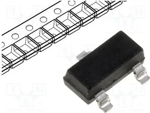 Transistor: N-MOSFET; unipolar; 30V; 4,7A; 1,4W; SOT23 AO3400A N-Kanal-Transistoren SMD