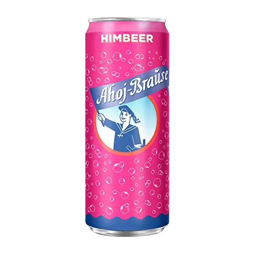 Produktbild Ahoj-Brause 0,33l, inklusive 25 Cent DPG Dosenpfand (Himbeere)