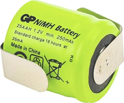 GP Ni-MH Industrial 250 AAH 1A1P-C1 Mignon (AA)-Akku NiMH 1.2V 250 mAh 1St.