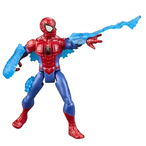 Marvel Spider-Man ActionVerse Spider-Man Action-Figur (11,4 cm) & Accessoires, Superhelden-Spielzeug & Figuren für Kinder, ab 4 Jahren