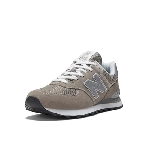 New Balance 574v3 Herren Sneaker, Grau, 36 EU - Herren-Sneaker mit ENCAP-Mittelsohlendämpfung für ganztägige Unterstützung und umweltfreundlichem Material aus erneuerbaren Quellen.