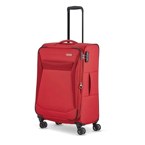 Travelite 4-Rad Koffer Handgepäck 55 cm in rot von travelite