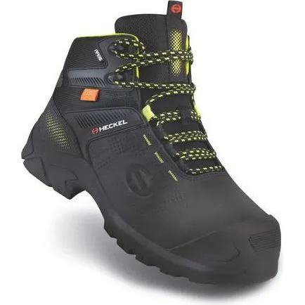 Uvex MACSOLE ADVENTURE 3.0 Stiefel S3 – Schwarz/Gelb, Größe 39 - Robuste Sicherheitsschuhe für den professionellen Einsatz, mit rutschfester Sohle und hohem Tragekomfort für lange Arbeitstage.