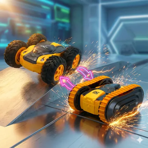 RC ferngesteuertes Stunt-Fahrzeug mit Akku und 2.4GHz Fernsteuerung, Auto-Modell