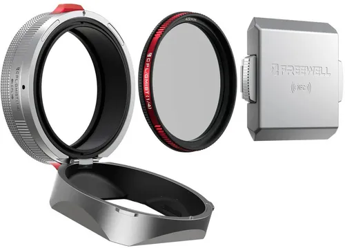 FREEWELL Fuji X100 Series Real Lens Hood(Silver)