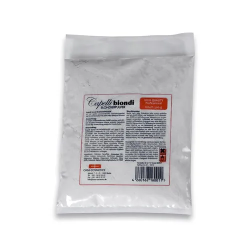 Capelli biondi Blondierpulver weiß 500g staubfrei für strapaziertes Haar