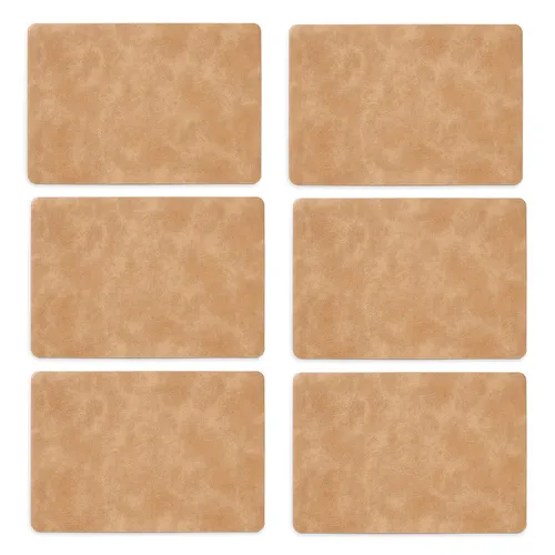 Zeller Present Platzset, braun (hellbraun), 6er Set in braun von Zeller Present
