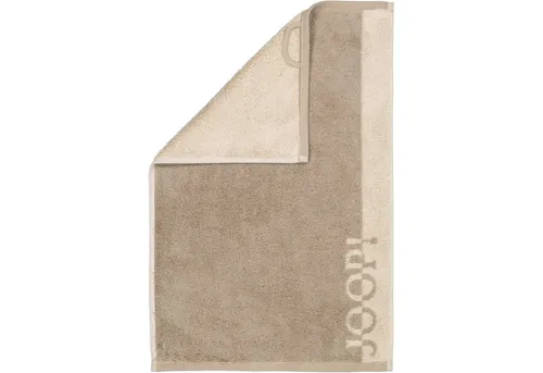 Joop! Joop Gästetuch Tone 30x50 Doubleface sand in beige von JOOP!