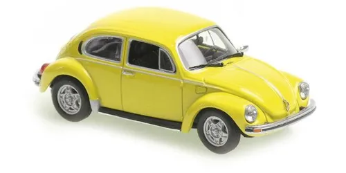 Minichamps 1:43 VOLKSWAGEN 1303 - 1974 - YELLOW - Detailgetreues 1:43 Modell des klassischen Volkswagen 1303 in leuchtendem Gelb, perfekt für Sammler und Liebhaber von Modellautos.