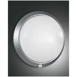 Fabas Luce Wandleuchte 60W E27 si 2796-61-137 - Lampen mit Bewegungsmelder, IP44 Schutz für Außenbereiche, ideal für Sicherheit und Komfort in Ihrem Zuhause.