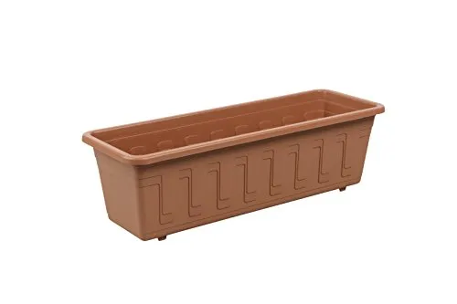 Blumentopf, grün, braun, terra, weiß, anthrazit 40, 60, 80, 100 60 cm Terrakottafarben