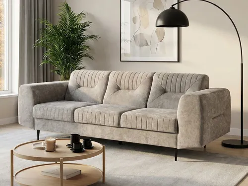 Beautysofa 3-Sitzer VENEZIA im modernen Design von Beautysofa