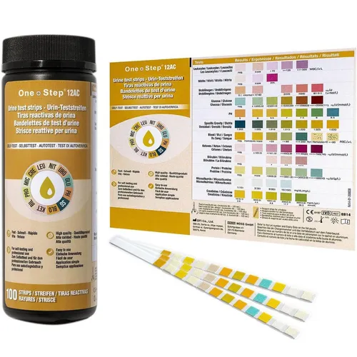 Urinteststreifen für Diabetiker 100 Stk. - Gesundheitstestest 12 Indikatoren