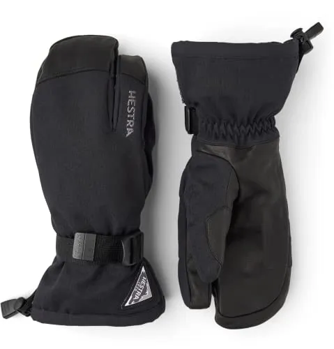 Hestra Powder Gauntlet Handschuhe (Größe 10, schwarz)