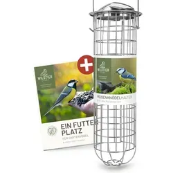 Wildtier Meisenknödelhalter 31 cm – Silber