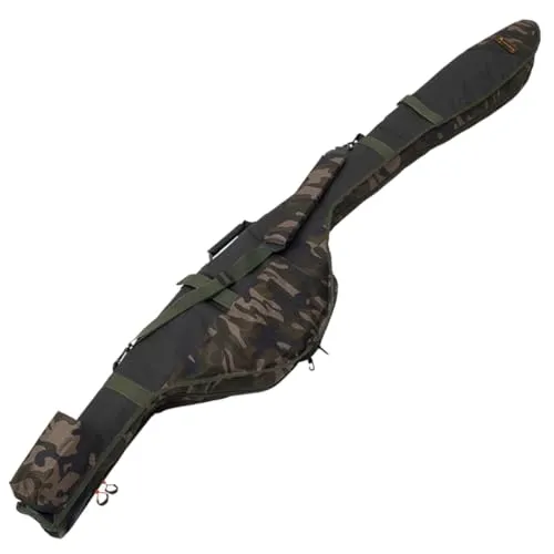 PROLOGIC Avenger Padded Multi Sleeve 12ft - Rutentasche für bis zu 2 Ruten, gepolstert und im praktischen Camouflage-Design, ideal für den sicheren Transport Ihrer Angelruten.