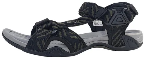CMP Herren Hamal Hiking Sandale in Größe 42 – Schwarz - Vielseitige Sandale für Freizeit und Outdoor-Aktivitäten, mit robustem Design und hohem Tragekomfort.