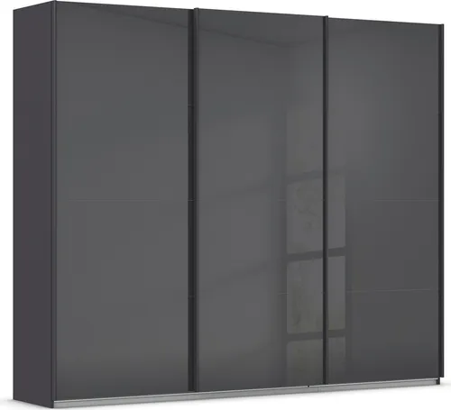 RAUCH Kleiderschrank AGORDO mit Glasfront, grau