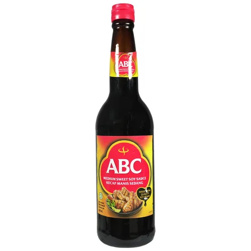 ABC Kecap Manis Sedang MEDIUM Süsse salzige Sojasauce 620ml von ABC