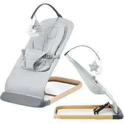 Verstellbare Babywippe Moby-System LILY – grau