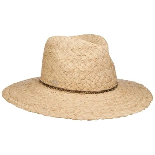 Seeberger Lelara Strohhut Sommerhut Sonnenhut Damenhut Gartenhut Strandhut Damen - Frühling-Sommer Sommer - One Size Natur