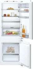 KI6773FE1 Einbau Kühl-Gefrierkombination - Kühlschrank mit 158cm Höhe, Flachscharnier und energieeffizienter LowFrost-Technologie für weniger Eisbildung, Made in Germany.