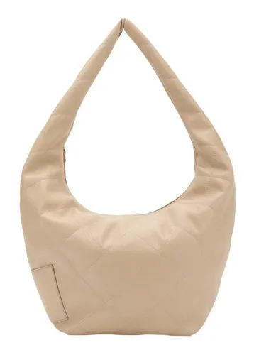Seidenfelt Evenes Hobo - Schultertasche 57 cm light sand - Stylische Umhängetasche aus hochwertigem Polyurethan, ideal für modebewusste Frauen. Mit einem großzügigen Volumen von 20 Litern und praktischem Schultergurt.