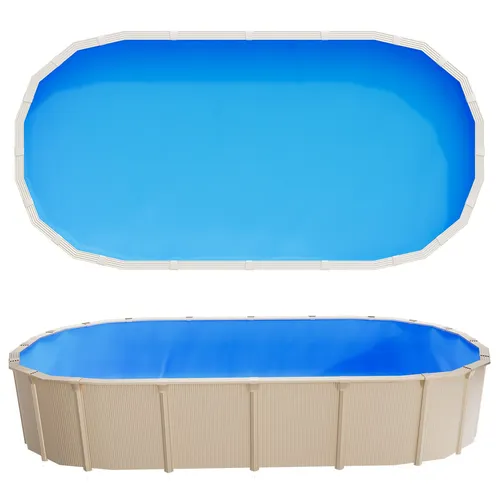 VEVOR Poolinnenfolie 3,75x7,32 m – Hochwertige PVC Schwimmbadfolie