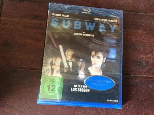 Subway [ Blu Ray ] NEU OVP Luc Besson Christopher  Lambert  Isabelle Adjani