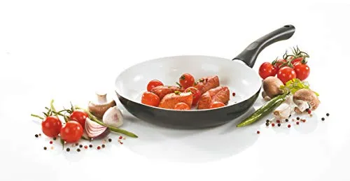 Karl Krüger 1020 RI Aluminium-Pfanne Riga, 20 cm, White